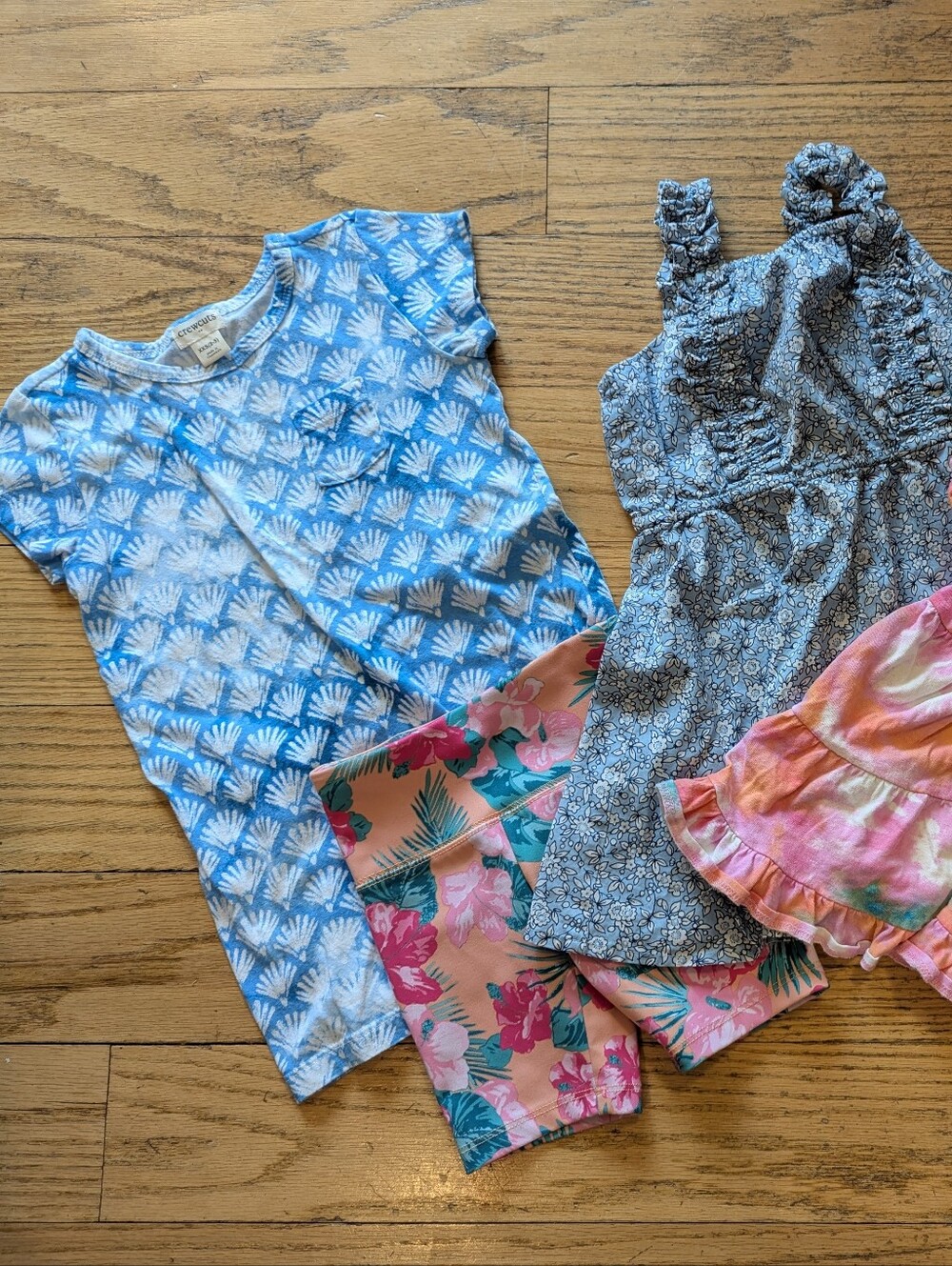 J. Crew Kids Matching Sets in Pink, Blue, Coral and Gray